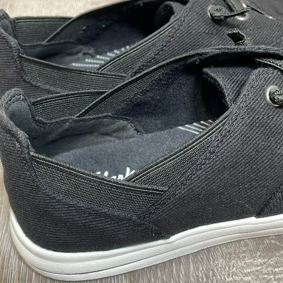 Clarks Cloudsteppers Breeze Ave Sneakers Slip On Washable Canvas 7.5M - Picture 15 of 16